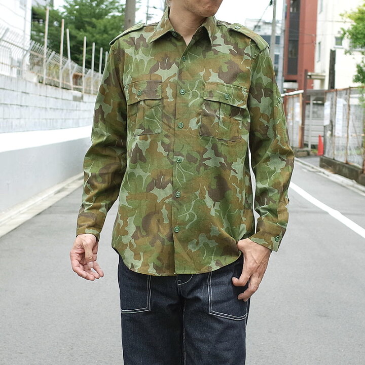 楽天市場】ルーマニア軍 フィールドシャツ 長袖 M90リーフカモ デッド 