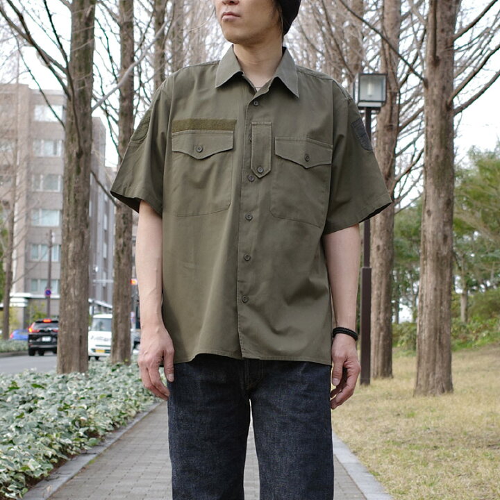 楽天市場】オーストリア軍 フィールドシャツ 半袖 USED JS183UN 