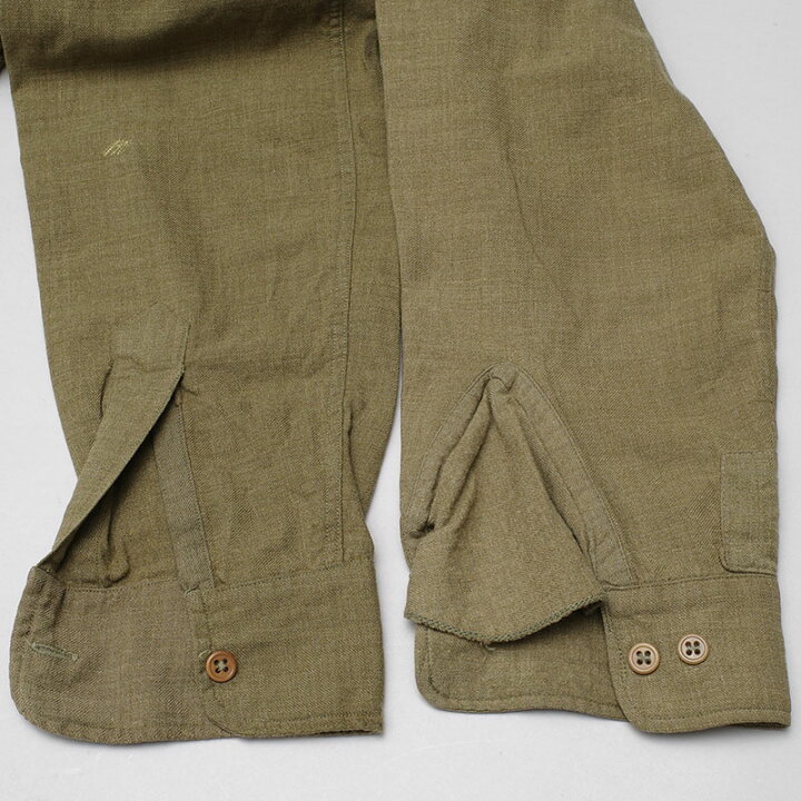楽天市場】米軍 M37 ウールシャツ 長袖 カーキ USED アメリカ軍 GI 