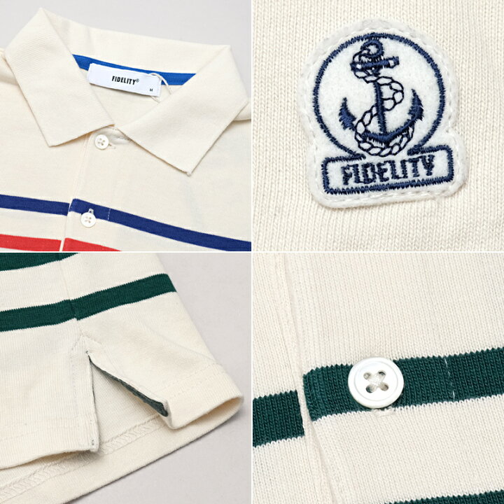 楽天市場】FIDELITY フィデリティ #TK-23575009 パネルボーダー 半袖 