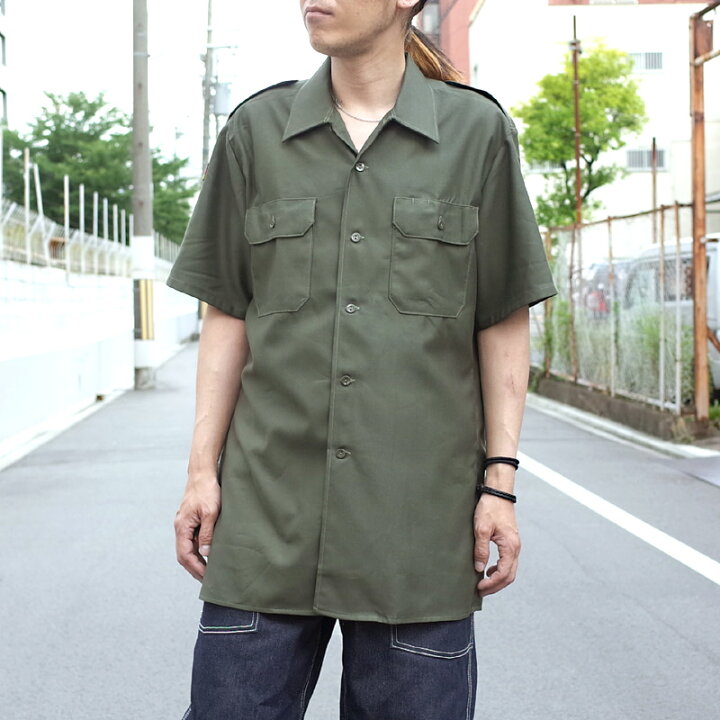 楽天市場 ドイツ軍 半袖 フィールドシャツ デッドストック New メンズ Od ファティーグ ミリタリーファッション ミリシャツ Bw Miritary Sh カジュアル 春夏 春先 スプリング Cp10 ミリタリー百貨シービーズ