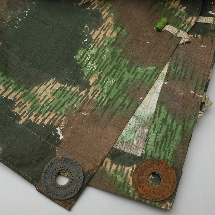 楽天市場】チェコ軍 50s テントシート クラウドカモ デッドストック 