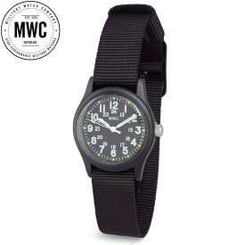 MWC ミリタリーウォッチカンパニー NAM/BLK/MET 1960s/70sモデル マットブラック ベトナムウォッチ 腕時計 リストウォッチ 防水 男性 女性 メンズ レディース ユニセックス