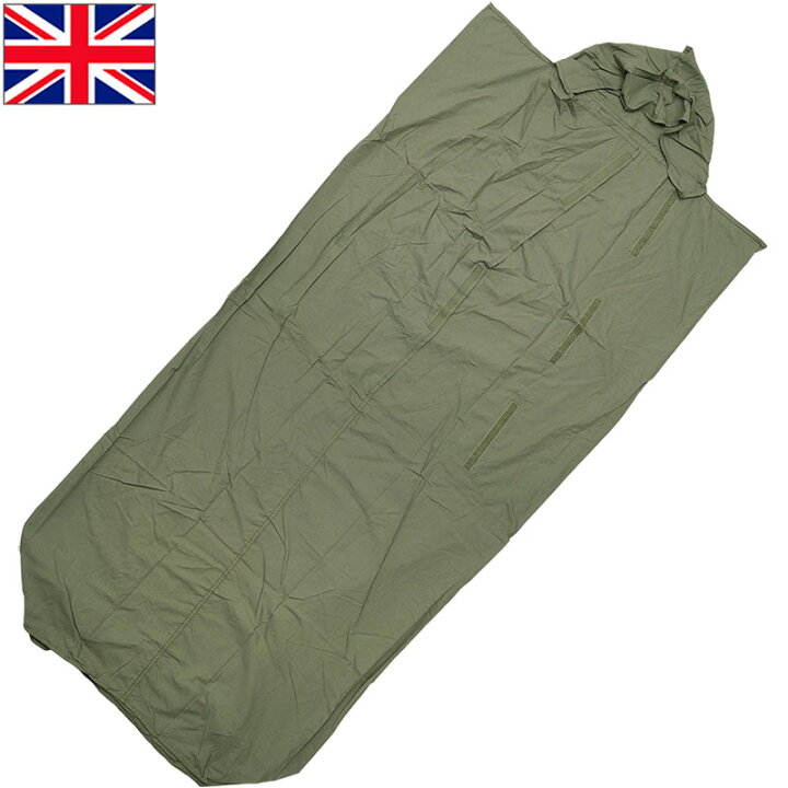 楽天市場】イギリス軍 スリーピングバッグライナー コットン オリーブ 
