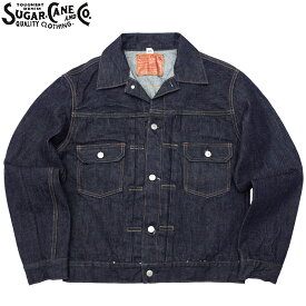 ノベルティープレゼント SUGAR CANE シュガーケーン #SC11953A 14.25oz. デニム ジャケット 1953モデルメンズ 男性 アウター ジージャン ワークウエア セカンドモデル 日本製 ネイビー 紺 カジュアル アメカジ