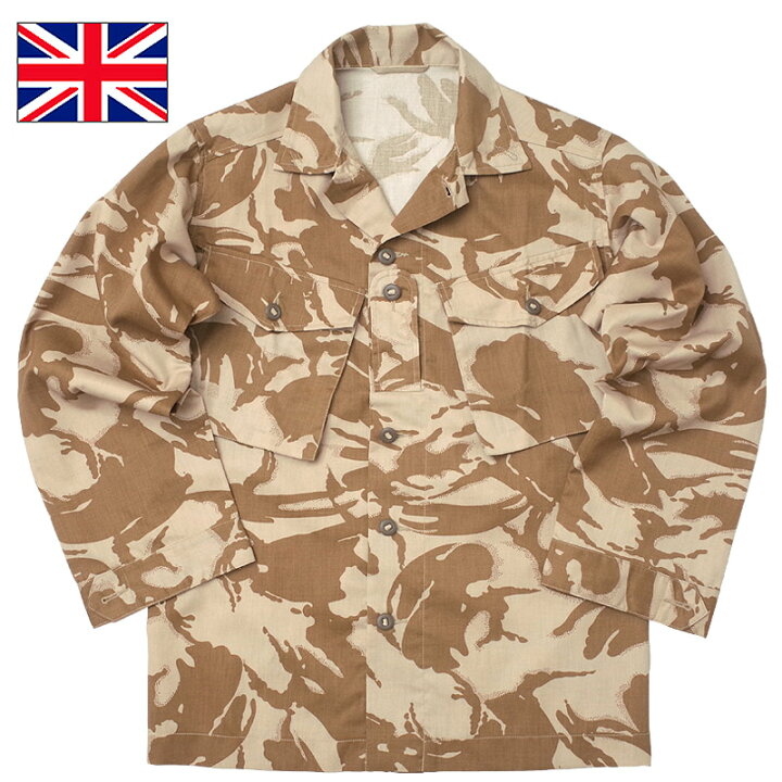 楽天市場】イギリス軍 DPMシャツ デザートカモ デッドストック JS032NN 
