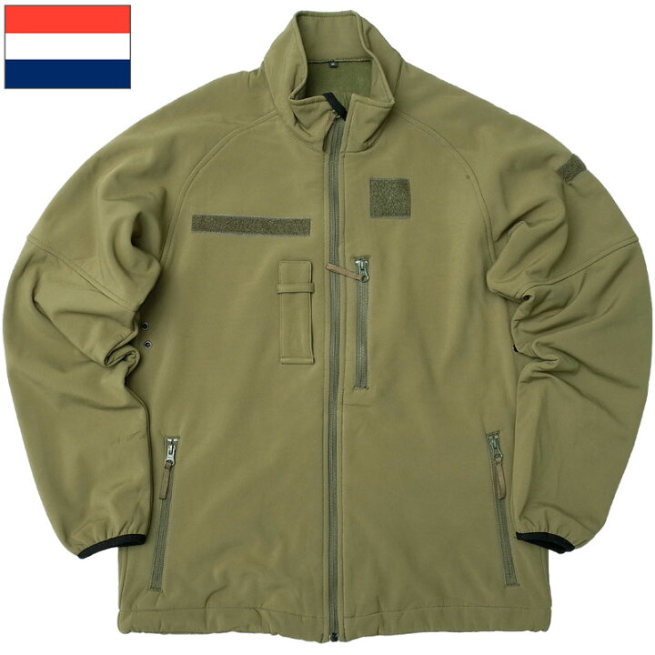 楽天市場】オランダ軍 ソフトシェルジャケット 胸ポケット付き USED 