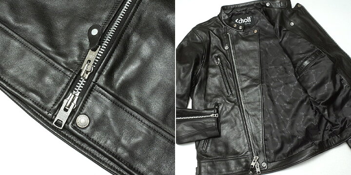 楽天市場】Schott ショット #3101048 NEW ダブルブレスト ライダース 