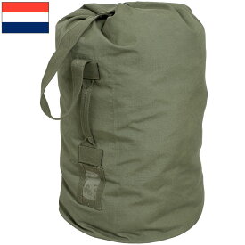 オランダ軍 ダッフルバッグ USED BD028UN実物ミリタリー 軍モノ 軍物 大容量 大型 袋 カバン 鞄 BAG 収納 コットンリップストップ キャンプ アウトドア サバゲー