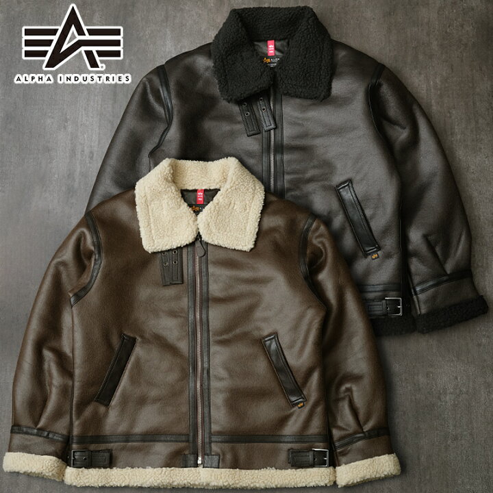 楽天市場】20%OFF！□ALPHA社 アルファ #TA1718 B-3 フェイクムートン 