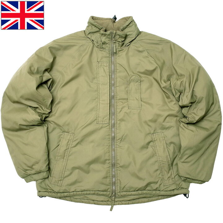 楽天市場】イギリス軍 PCS サーマルジャケット フルジップ USED 