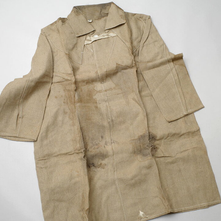 楽天市場】イタリア軍 50s メカニックコート リネン デッドストック 