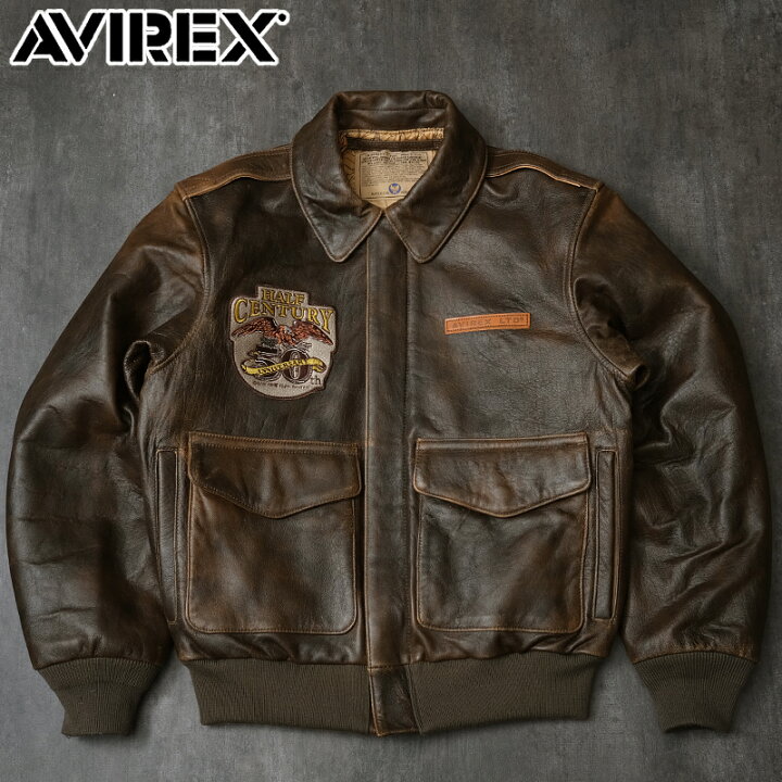 楽天市場】AVIREX アビレックス #7835950007 50th Anniversary A-2  