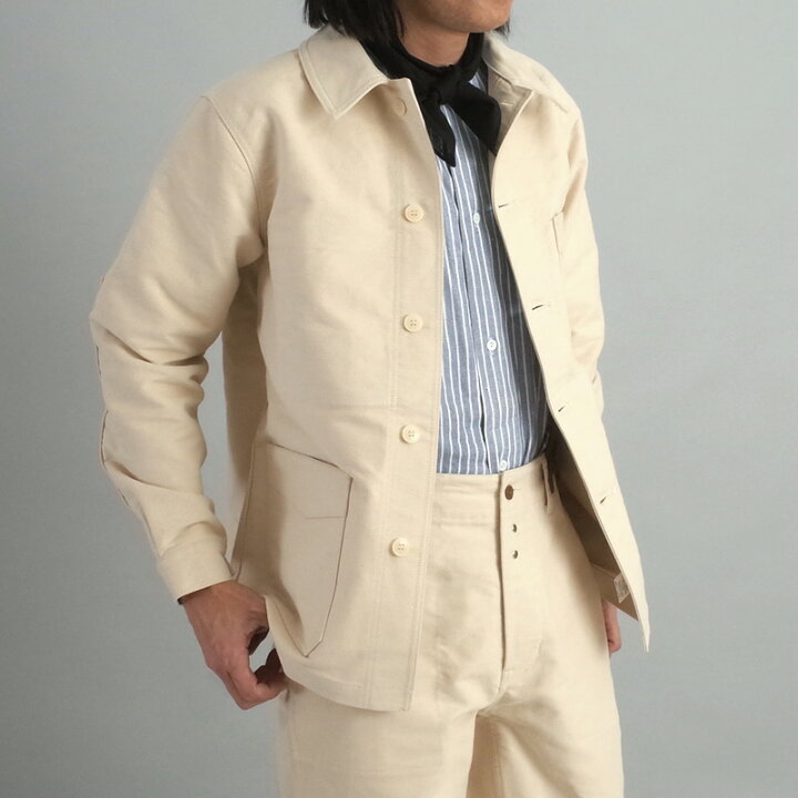 楽天市場】フランスタイプ モールスキン ワークジャケット #JJ279YN 