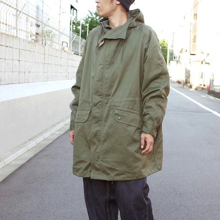 楽天市場】フランス軍 M-64 パーカー ライナー付き オリーブ デッド  