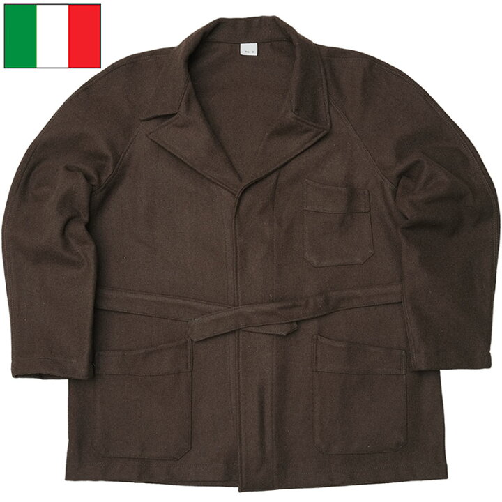 楽天市場】イタリア軍 ホスピタル ウールジャケット ブラウン デッド 