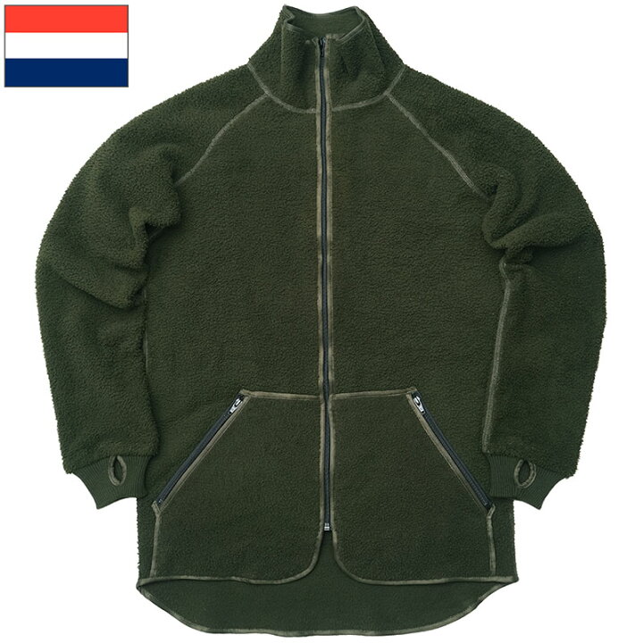 楽天市場】オランダ軍 フリースジャケット グリーン NEWタイプ USED 