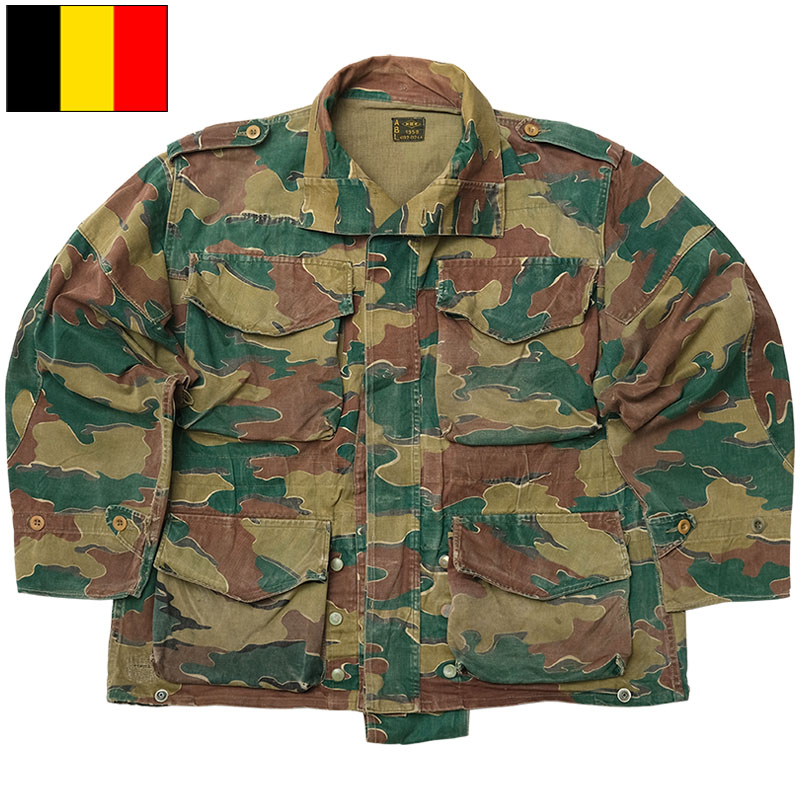 楽天市場】ベルギー軍 50s デニソンスモック ジャケット ジグソーカモ