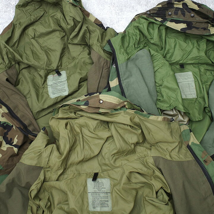 楽天市場】米軍 ECWCS パーカー GEN1 後期型 ウッドランド USED 