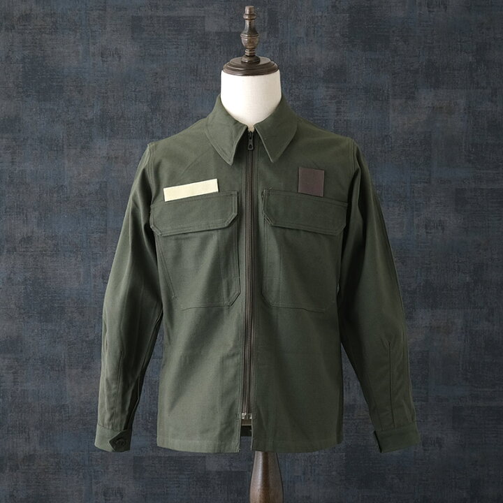 楽天市場】フランス軍 AF ワークジャケット オリーブ デッドストック 