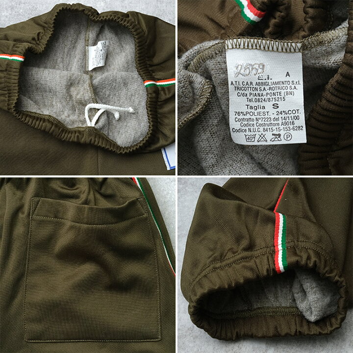 楽天市場】イタリア軍 EI トレーニング ジムスーツ オリーブ 上下 