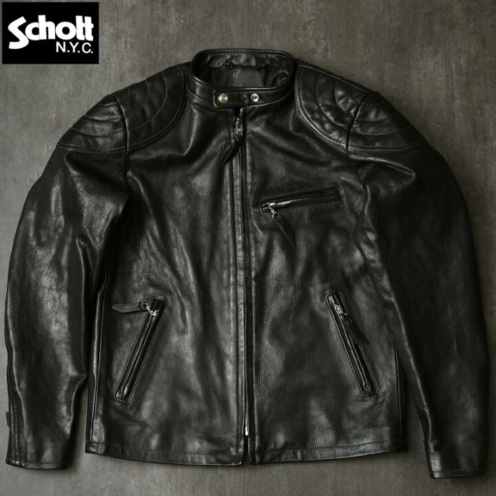 楽天市場】Schott ショット #7825150003 パデット シングルライダース 