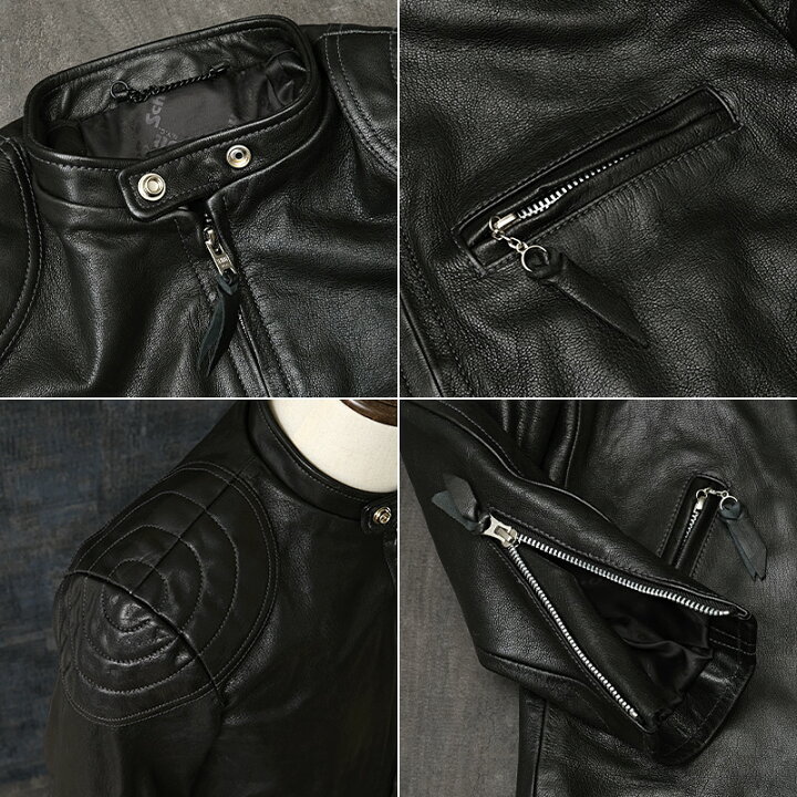楽天市場】Schott ショット #7825150003 パデット シングルライダース 