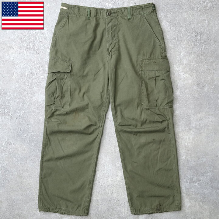 楽天市場】米軍 ジャングル ファティーグパンツ リップストップ 