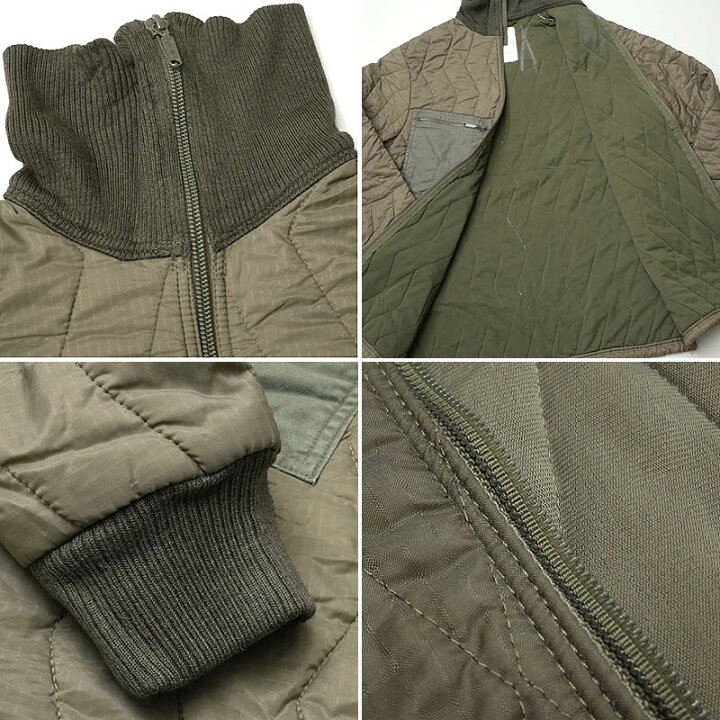 楽天市場】ドイツ軍 キルティングライナージャケット オリーブ USED 