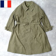 フランス軍 M-35 モーターサイクルコート デッドストック JC005UN WW2 仏軍 ARMY フレンチアーミー M35 …