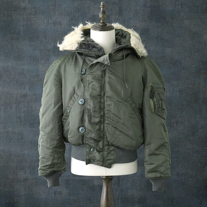MOUSSY N-2B フライトジャケット カーキ M Y2K 短丈 ギャル 楽天市場 