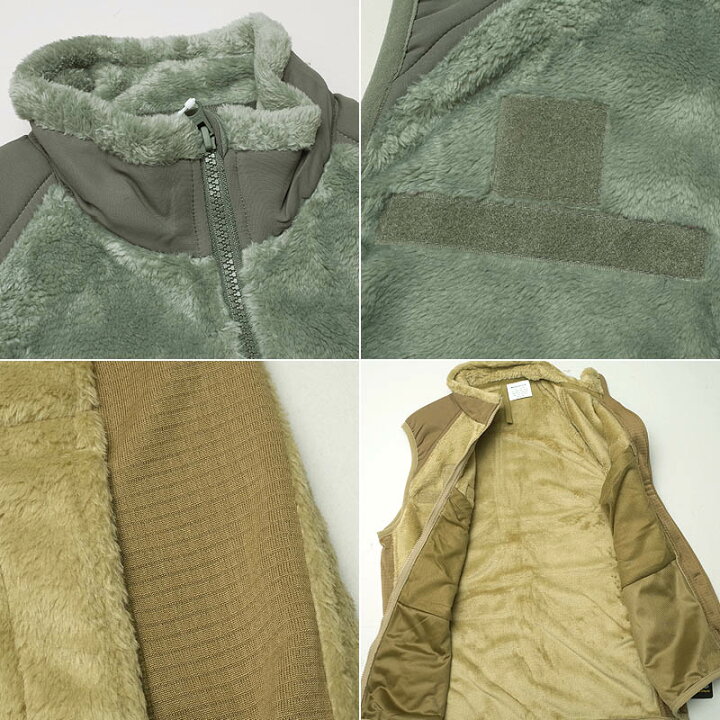 楽天市場】米軍タイプ ECWCS GEN3 LEVEL3 フリースベスト #JV032YN 