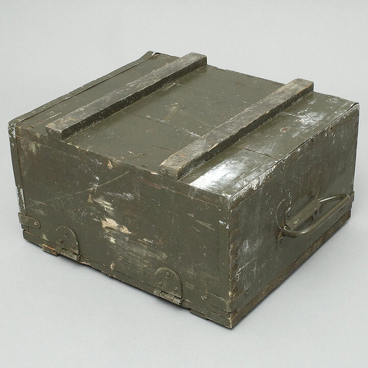 楽天市場】チェコ軍 アンモボックス ウッド S オリーブ USED BX101UN 