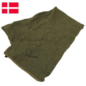 1点ならメール便可 デンマーク軍 ウールスカーフ USED EM024UN