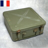 フランス軍 ファーストエイドボックス M オリーブ USED BX179UN 実物ミリタリー 軍モノ 軍物 メディカル …