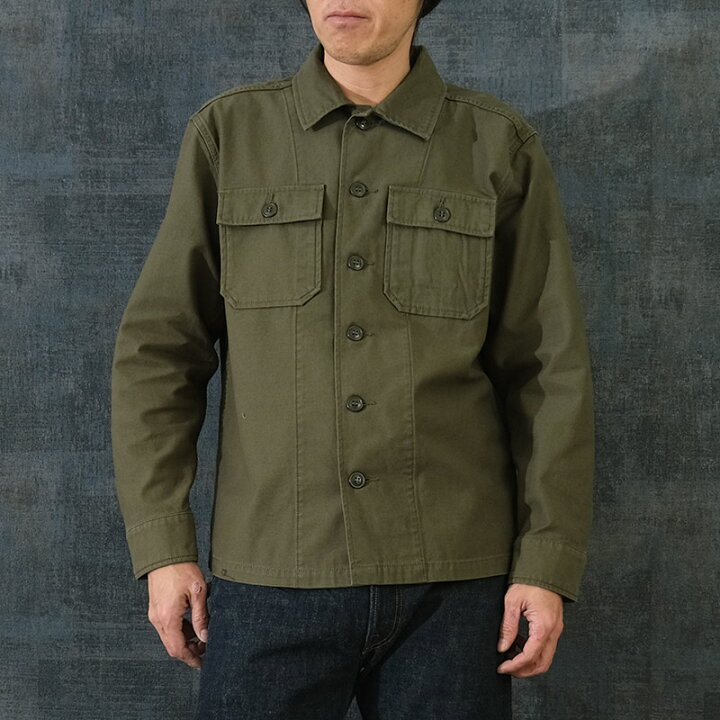 楽天市場】米軍タイプ OG-107 ファティーグシャツ 長袖 Revival Model 