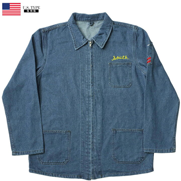 楽天市場】20%OFF！□米軍タイプ スーベニア デニムジャケット 刺繍 