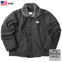 楽天市場】n-1デッキジャケット ブラックの通販