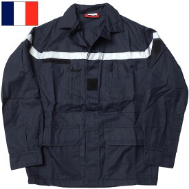 フランス ファイヤーマン F2ジャケット ネイビー デッドストック JJ329NN