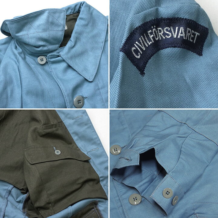 楽天市場】スウェーデン軍 M-59 ジャケット サックスブルー デッド  