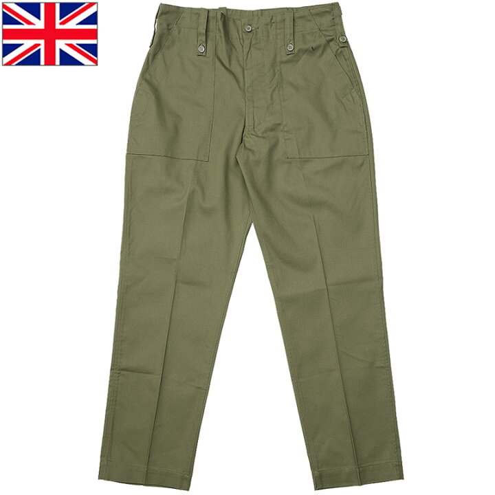 楽天市場】イギリス軍 フィールドパンツ オリーブ 3ポケット デッド 