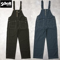 楽天市場】SCHOTT（カラーブラック）（オーバーオール｜メンズ 