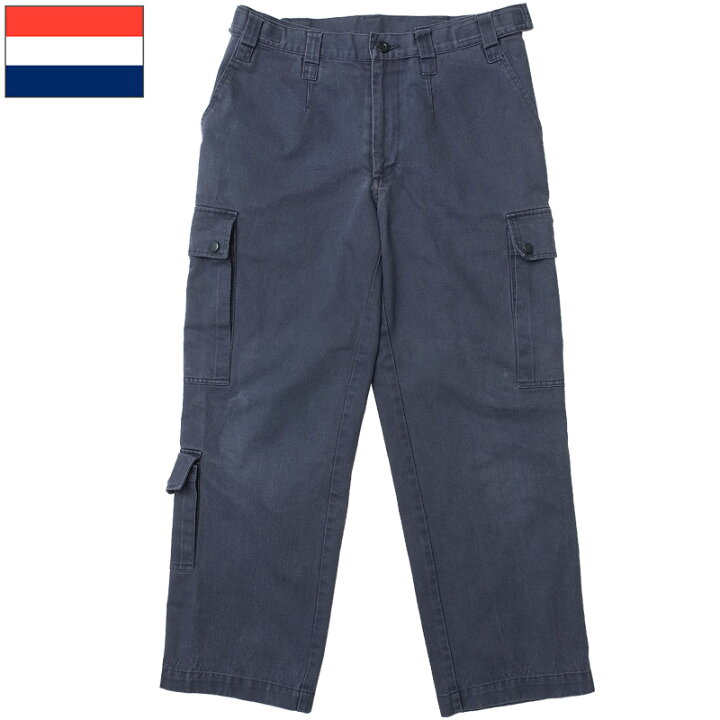 楽天市場】オランダ軍 フィールドパンツ ネイビー USED PP321UN 実物  