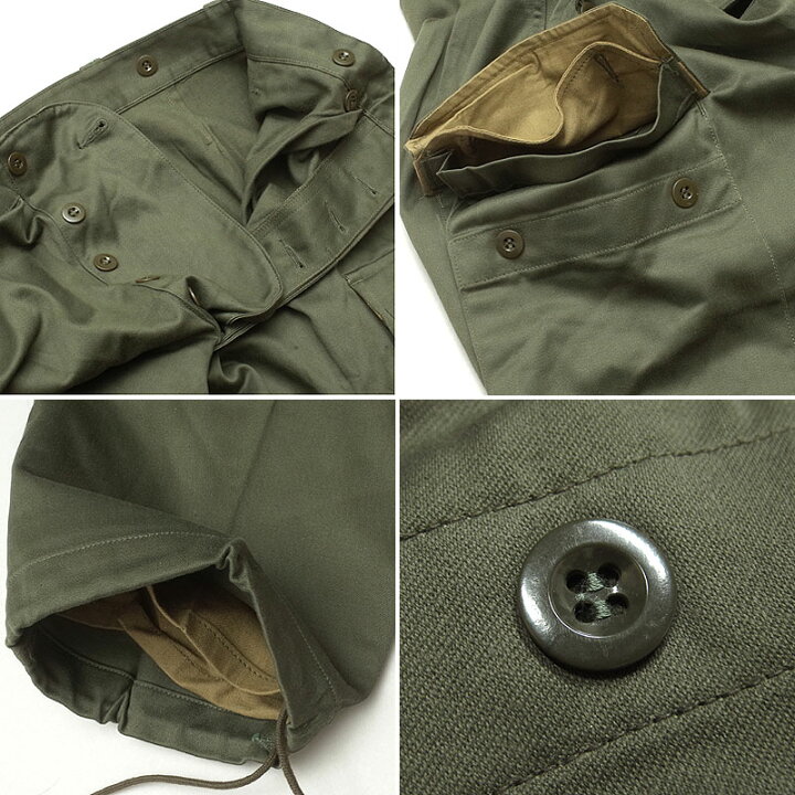 楽天市場】フランス軍 M64 フィールドパンツ オリーブ 【サイズ68・76 