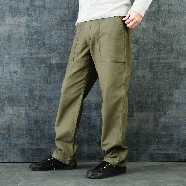 楽天市場】米軍タイプ ファティーグパンツ 初期型 リバイバルモデル  