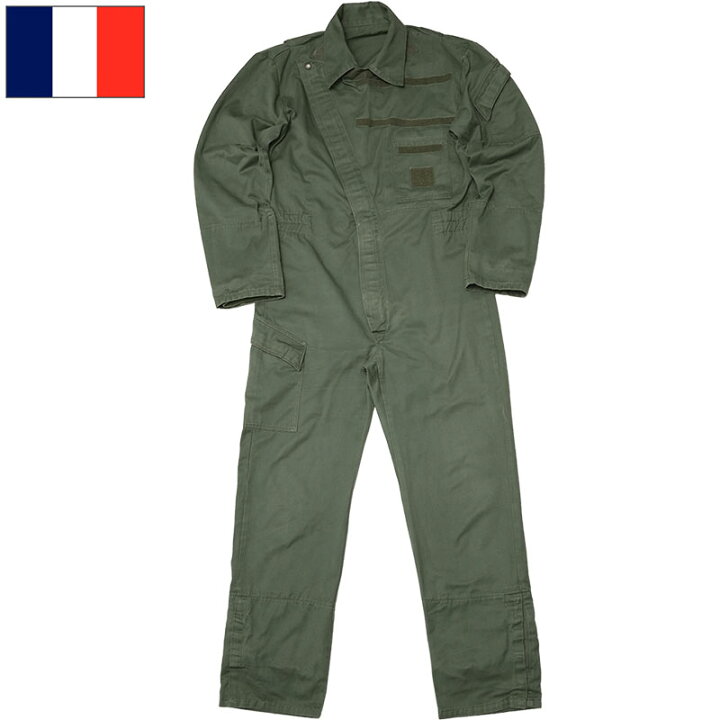 楽天市場】フランス軍 メカニック カバーオール HBT オリーブ USED 