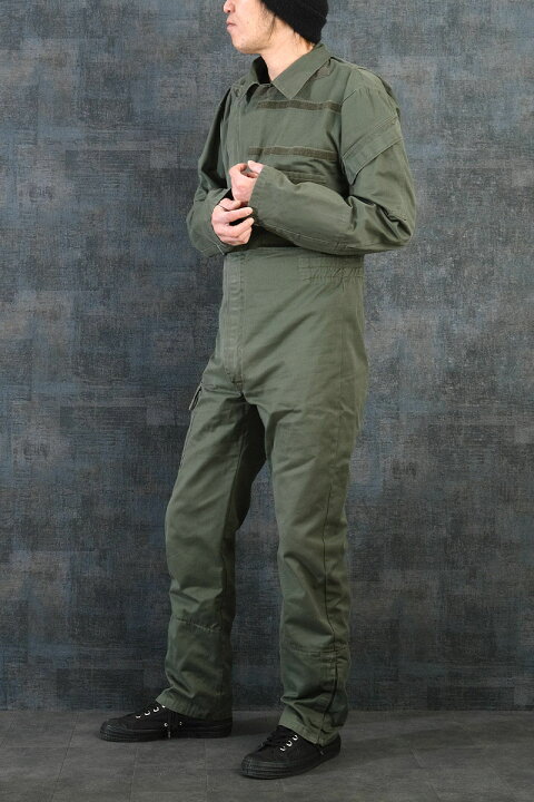 楽天市場】フランス軍 メカニック カバーオール HBT オリーブ USED 