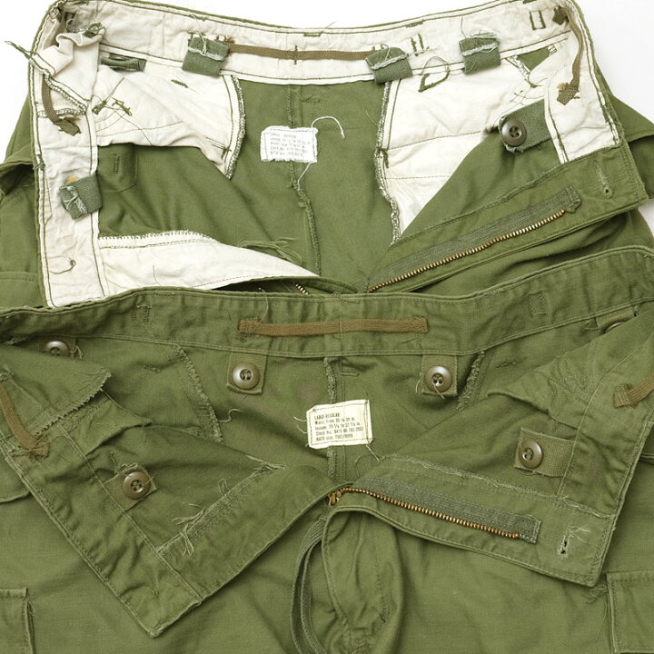 楽天市場】米軍 M-65 フィールドパンツ オリーブ USED PP283UN 