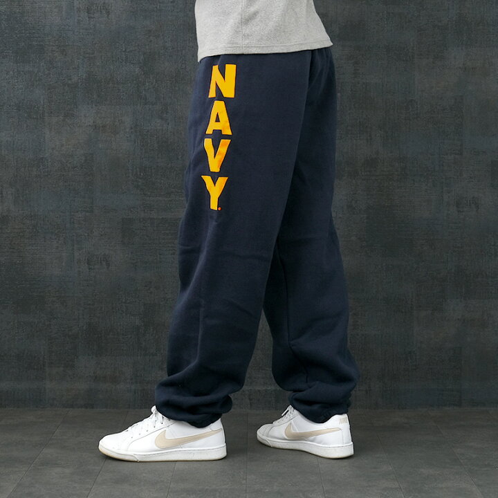 楽天市場】米軍 U.S.NAVY スウェットパンツ ネイビー NAVYロゴ NAVY 