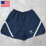メール便可 米軍 U.S. AIR FORCE PTU トレーニング ショーツ デッドストックショートパンツ アメリカ軍 …